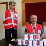 Türk Kızılayı Seydişehir Şubesinden kavurma yardımı