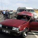 Şanlıurfa'da otomobille yolcu otobüsü çarpıştı: 1 ölü, 3 yaralı