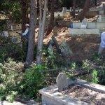 Edirne'de mezarlıklar temizleniyor