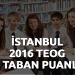 2016 MEB TEOG lise taban puanları İstanbul