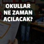 Okullar ne zaman açılacak? (2016 - 2017) Yaz tatili ne zaman bitecek
