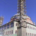 Cami minaresinden düşen işçi hayatını kaybetti
