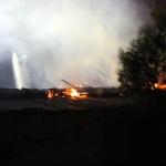 İzmir'de seramik deposunda yangın