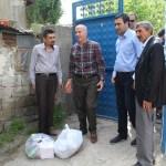 Milletvekili G&ouml;k&ccedil;e'den gıda yardımı