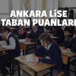 Ankara TEOG lise taban puanları (YEP) Yüzdelik dilimler sorgu ekranı 