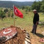 Şehit Kalmış'ın babası kızının mezarını ziyaret etti
