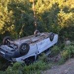 Kahramanmaraş'ta minib&uuml;s şarampole devrildi: 14 yaralı