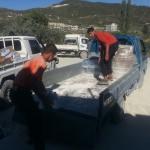 Bayırbucak Türkmenlerine su yardımı