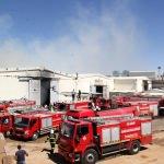 Gaziantep'te hurda fabrikasında yangın