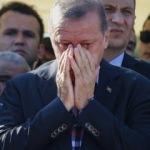 Cumhurbaşkanı Erdoğan gözyaşlarına boğuldu