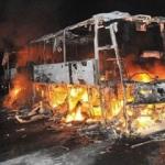 Otobüs tankerle çarpıştı: 12 ölü