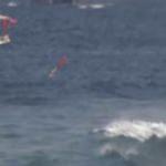 Boğazı y&uuml;zerek Yenikapı'ya geldi