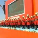 Yenikapı mitinginde mehteran şov