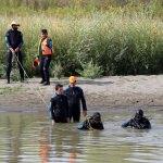 Karasu Nehri'nde kaybolan kişiyi arama çalışmaları