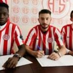 Antalyaspor'da 3 imza birden!