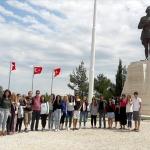 Yabancı öğrenciler, Çanakkale'de tarihi yolculuğa çıktı