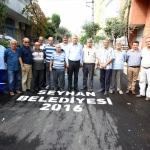 Adana'da asfaltlama çalışması