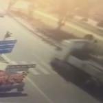 Elazığ'daki patlama güvenlik kamerasında!