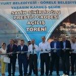 Görele'de "Salih Sinirlioğlu Prestij Cadde" açıldı