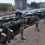 İstanbul'dan gönderilen tanklar Gaziantep'te
