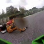 Kenan Sofuoğlu b&ouml;yle kaza yaptı!