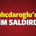 Kılı&ccedil;daroğlu'nun konvoyuna kim ateş a&ccedil;tı? Kılı&ccedil;daroğlu'na saldırı g&ouml;r&uuml;nt&uuml;s&uuml;