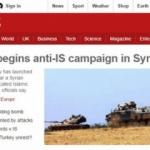 Suriye harekâtı dünyada son dakika oldu