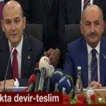 Süleyman Soylu görevi Müezzinoğlu'na devretti