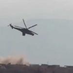 Suriye'de Rus helikopteri düşürüldü!