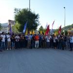 Tunceli'de "açığa alma" protestosu