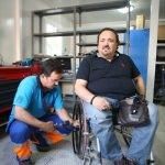 "Tekerlekli Sandalye Tamirevi"nde ücretsiz bakım ve onarım
