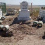 Eker'in aile mezarlığında 640 kilo bomba bulundu