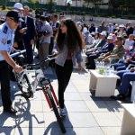 Şehit ve gazi çocuklarına bisiklet hediye edildi
