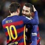 Messi'den Arda Turan'a veda mesajı
