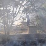 Konya'da fidanlık yangını