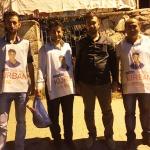 AK Parti Gen&ccedil;lik Kolları &uuml;yeleri kurban eti dağıttı