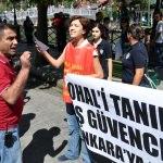 Eskişehir'de izinsiz g&ouml;steri