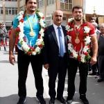 Olimpiyat şampiyonu Akgül'e Sivas Belediyesinden arsa