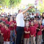 İlkokul &ouml;ğrencilerine palya&ccedil;olu eğlence