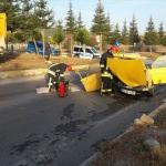 Denizli'de trafik kazaları: 1 ölü, 3 yaralı