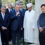Erdoğan Unakıtan'ın kabri başında Kur'an okudu