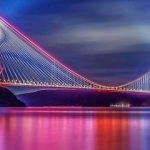 Eşsiz fotoğraflarıyla Yavuz Sultan Selim köprüsü