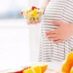 Meyvenin faydaları ana rahiminden başlıyor