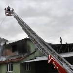 Amasya'da depo yangını