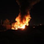 Konya'da yediemin otoparkında yangın