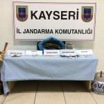 Kayseri'de tarihi eser ve uyuşturucu operasyonu