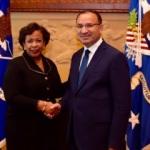 Bakan Bozdağ, ABD Adalet Bakanı Lynch ile g&ouml;r&uuml;şt&uuml;