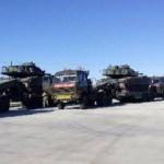 Askeri ara&ccedil;lar sınıra kaydırılıyor!