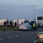 Trabzon'da &ouml;ğrenci servisi ile otob&uuml;s &ccedil;arpıştı: 14 yaralı