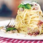 Füme pastırmalı spagetti tarifi